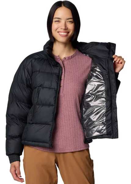 Jachete Columbia Pike Lake II Cropped Jacket Black Femei (BM 16245729) 2