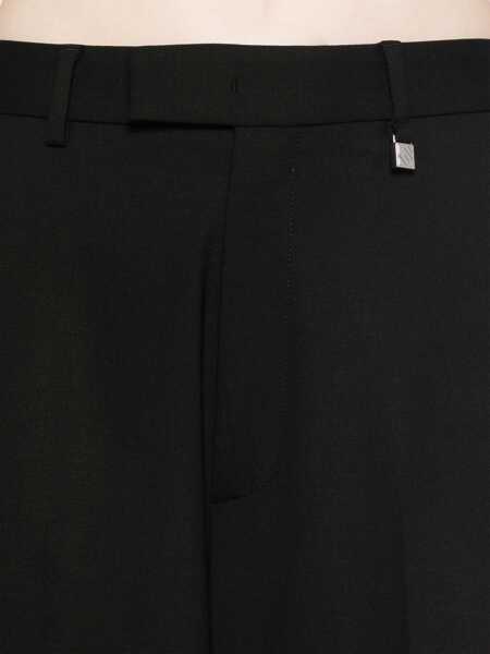 Pantaloni casual GIUSEPPE DI MORABITO Giuseppe Di Morabito Wool Pants Black Femei (BM 16245858) 5
