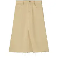 Fuste Tory Burch 'Deconstructed Midi' Skirt Femei
