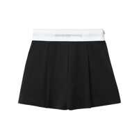 Pantaloni casual Alexander Wang Black Shorts Femei