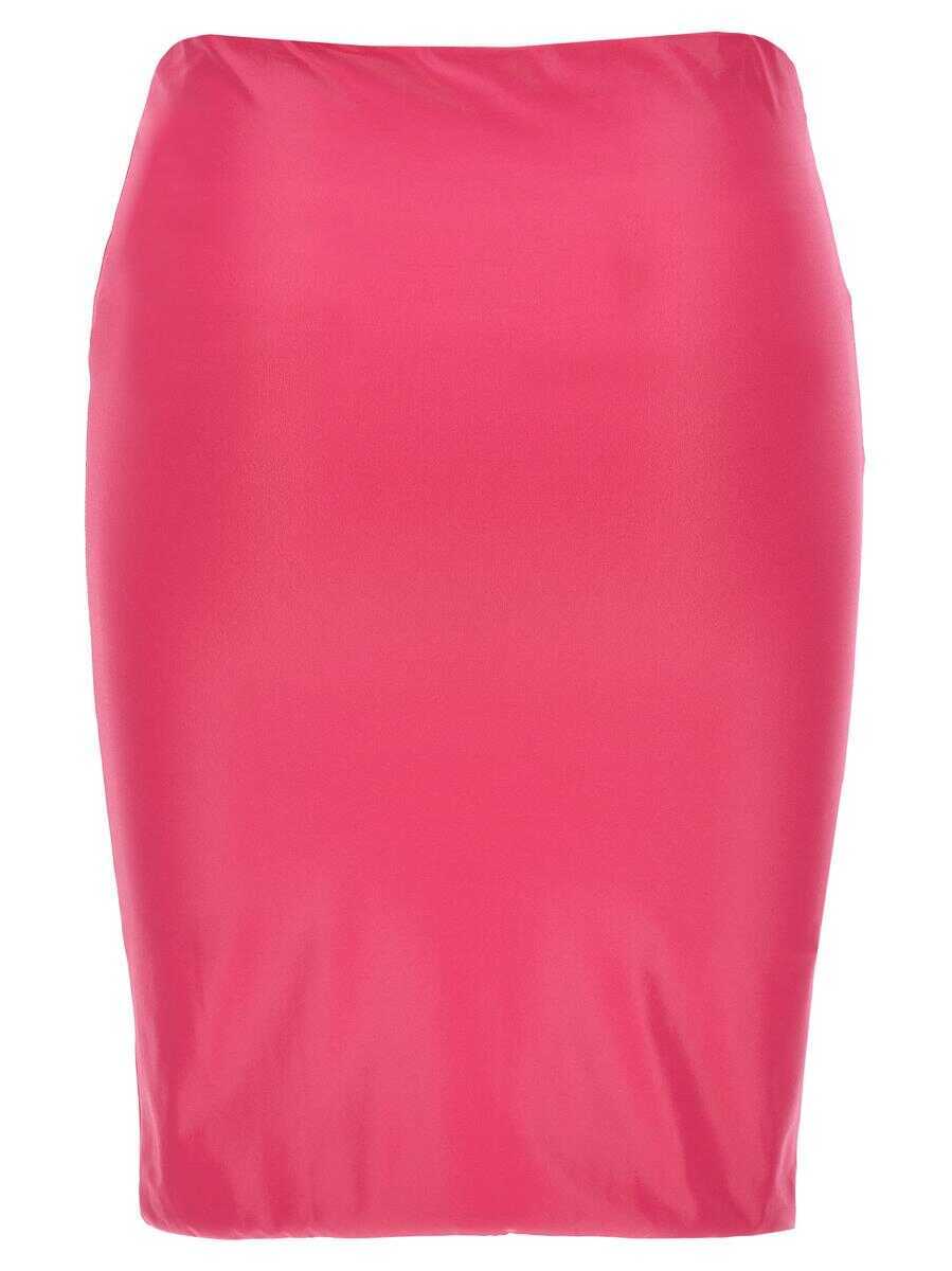 Fuste THE ATTICO The Attico Lycra Mini Skirt Purple Femei (BM 16249944) 2