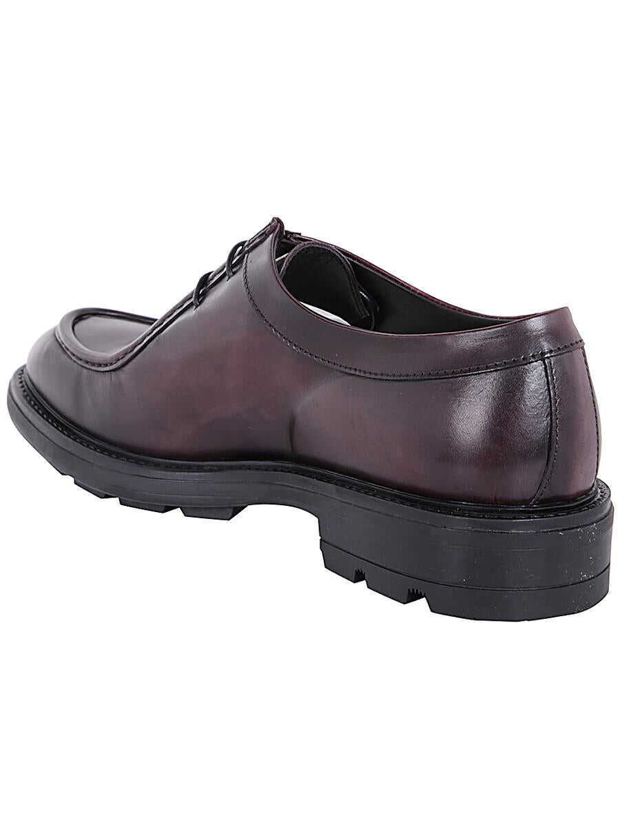 Pantofi eleganti CORVARI Corvari Lace Up Ilcea Rock Bottom Shoes RED Barbati (BM 16251084) 3