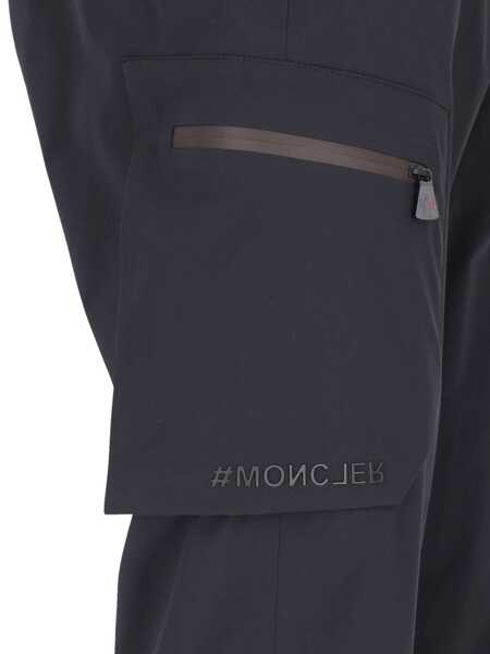 Pantaloni casual Moncler Grenoble Moncler Grenoble Technical Jersey Trousers Black Femei (BM 16251162) 5