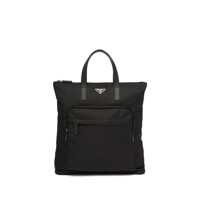 Genti de mana Prada Re-Nylon Saffiano-Leather Tote Bag Barbati