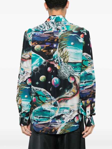 Camasi MARTINE ROSE Martine Rose Viscose Shirt MULTICOLOR Barbati (BM 16252080) 4