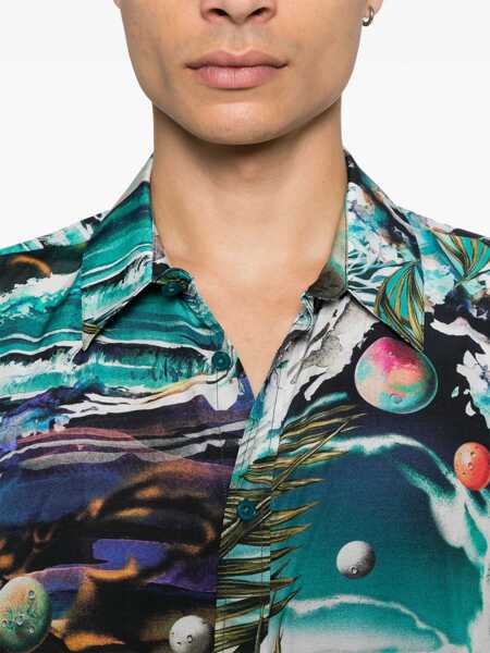 Camasi MARTINE ROSE Martine Rose Viscose Shirt MULTICOLOR Barbati (BM 16252080) 5