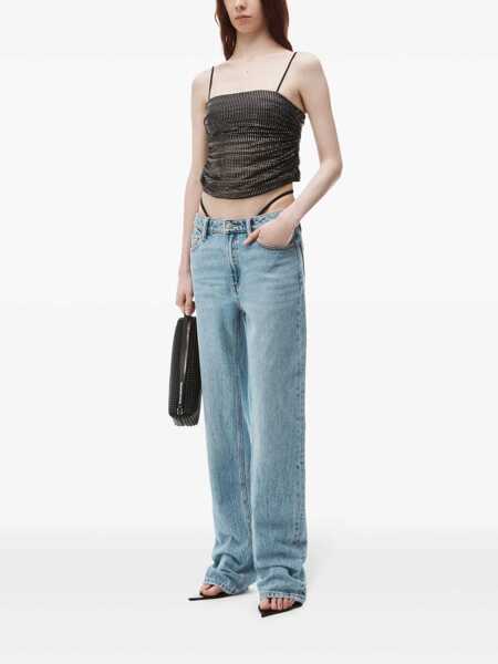 Blugi Alexander Wang Alexander Wang Prestyle Diamante Charm Jeans BLUE Femei (BM 16253004) 2