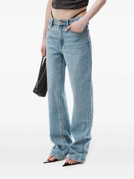 Blugi Alexander Wang Alexander Wang Prestyle Diamante Charm Jeans BLUE Femei (BM 16253004) 3
