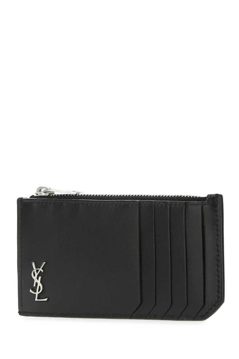 Portofele Saint Laurent Saint Laurent Wallets Black Barbati (BM 16254666) 2