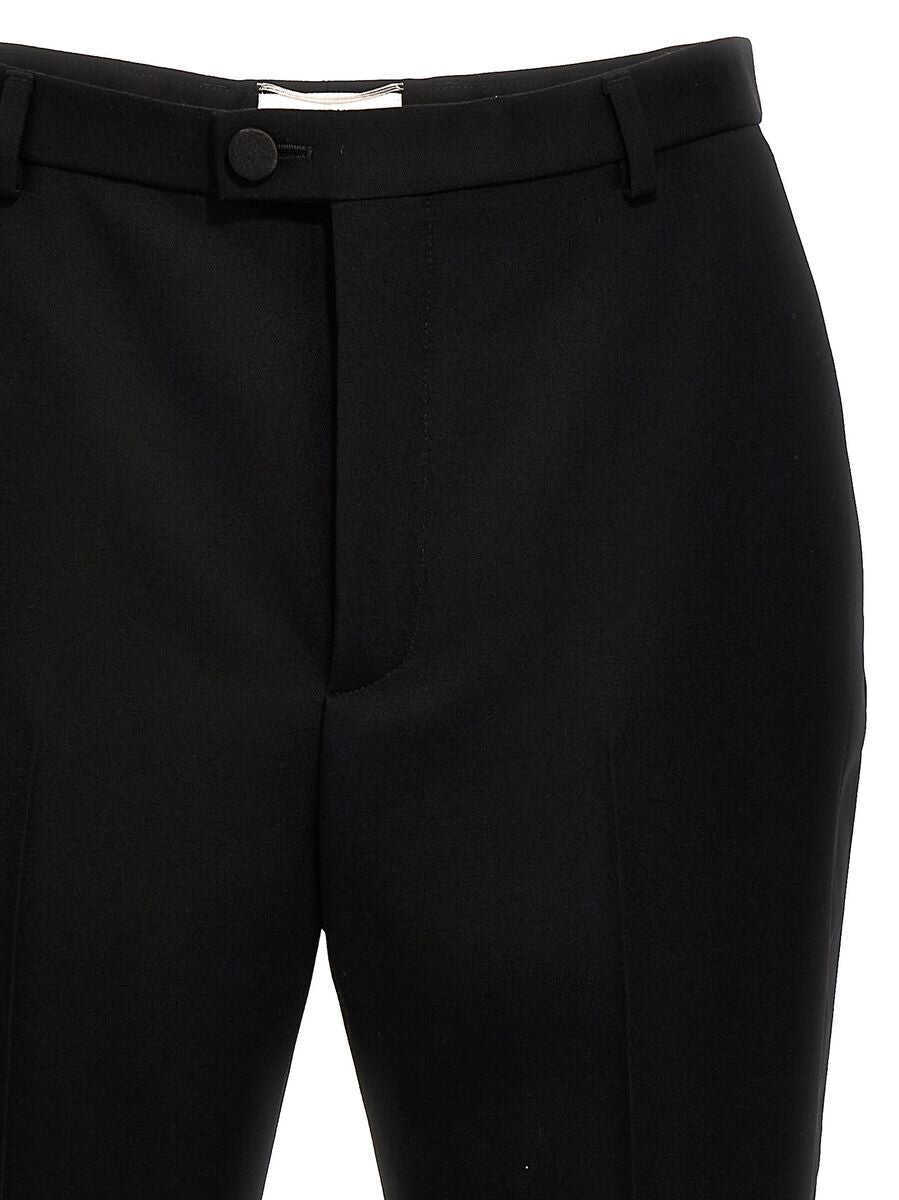 Pantaloni Saint Laurent Saint Laurent Pants Black Barbati (BM 16257264) 4
