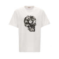 Tricouri Alexander McQueen Printed T-Shirt Barbati