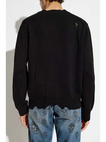 Pulovere Alexander McQueen Alexander McQueen Knitwear Black Barbati (BM 16259748) 4