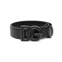 Curele Dolce & Gabbana Logo Leather Belt Barbati