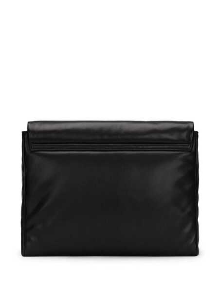 Genti Dolce & Gabbana Dolce & Gabbana Nappa Leather Bag Black Barbati (BM 16264779) 3