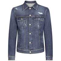 Geci Dolce & Gabbana Denim Jacket With Used Effect Barbati