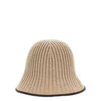 Palarii Brunello Cucinelli Ribbed Knit Bucket Hat Femei