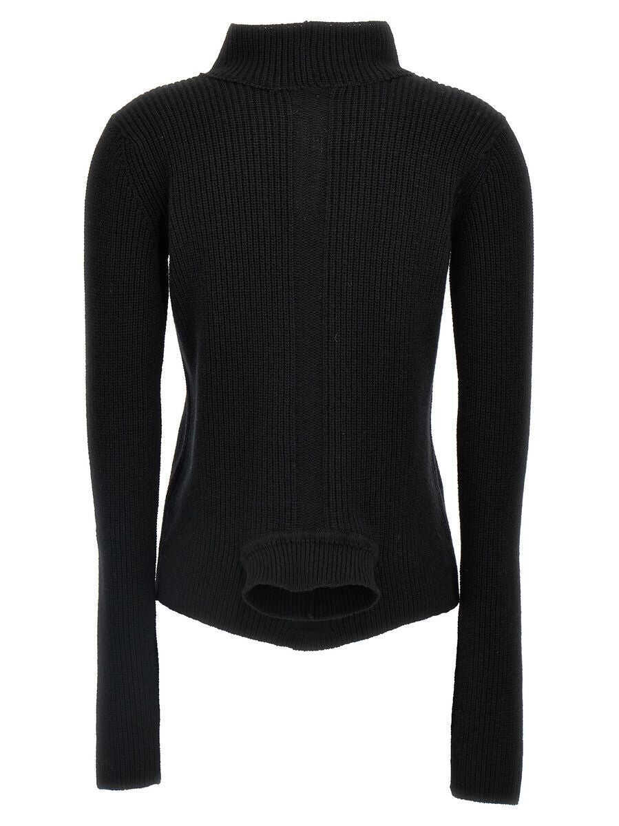 Pulovere Rick Owens Rick Owens Cashmere Turtle-Neck Jumper Black Femei (BM 16281192) 2