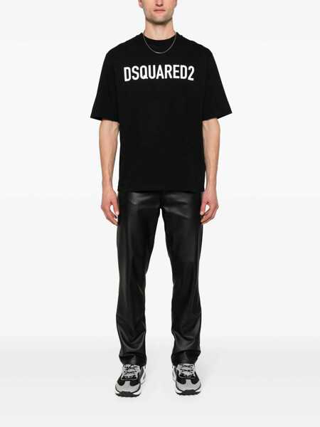 Topuri DSQUARED2 DSQUARED2 Logo Print T-Shirt Multicolor Barbati (BM 16283370) 2