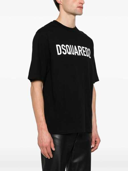 Topuri DSQUARED2 DSQUARED2 Logo Print T-Shirt Multicolor Barbati (BM 16283370) 3