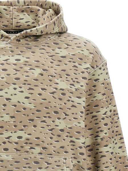 Pulovere Stampd Stampd Felpa Con Cappuccio Camo Leopard Beige Barbati (BM 16284726) 3
