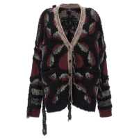 Cardigane Etro Fringed Oversized Cardigan Femei