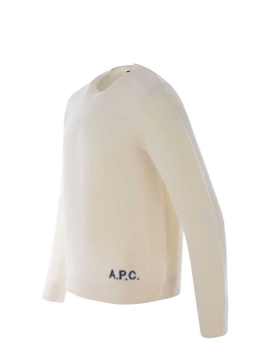 Pulovere A.P.C. A.P.C.  Sweaters Beige Barbati (BM 16286862) 2