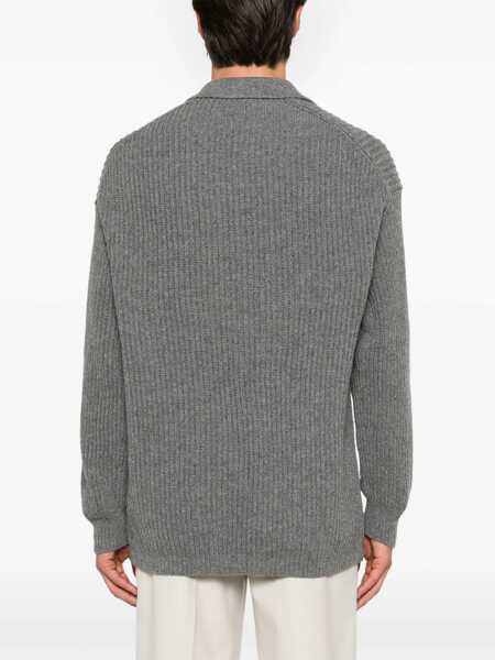 Pulovere casual Emporio Armani Wool Jersey. GREY Barbati (BM 16288407) 4