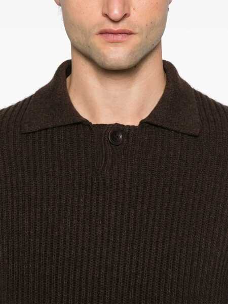 Pulovere casual Emporio Armani Wool Jersey. BROWN Barbati (BM 16288419) 4