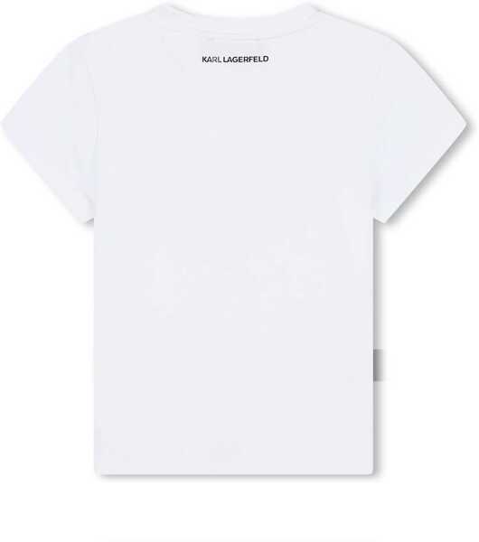 Tricouri Karl Lagerfeld Tee Shirt WHITE Fete (BM 16288431) 2