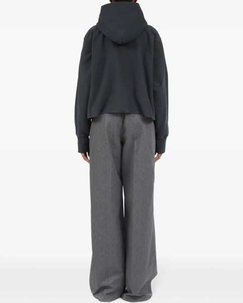 Bluze de trening Maison Margiela Cotton Sweatshirt BLACK Femei (BM 16288485) 4