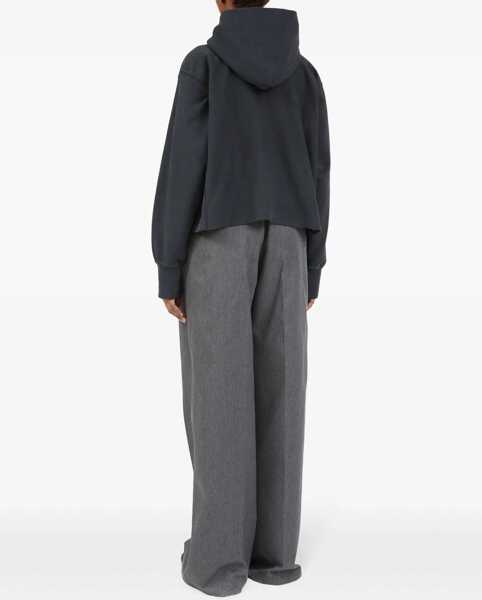 Bluze de trening Maison Margiela Cotton Sweatshirt BLACK Femei (BM 16288485) 5