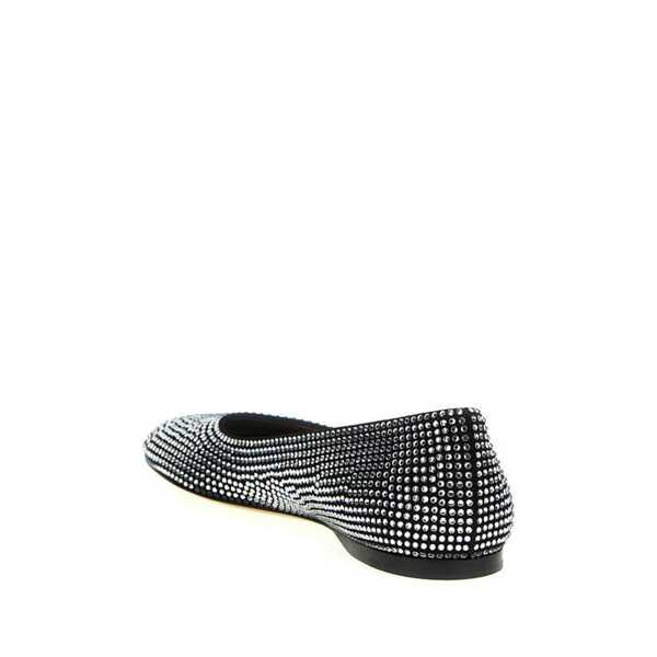 Pantofi fara toc Loewe Loewe Toy Strass Ballerina Flats Black Femei (BM 16288884) 3