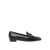 Stuart Weitzman Stuart Weitzman Signature Square Leather Loafers Black