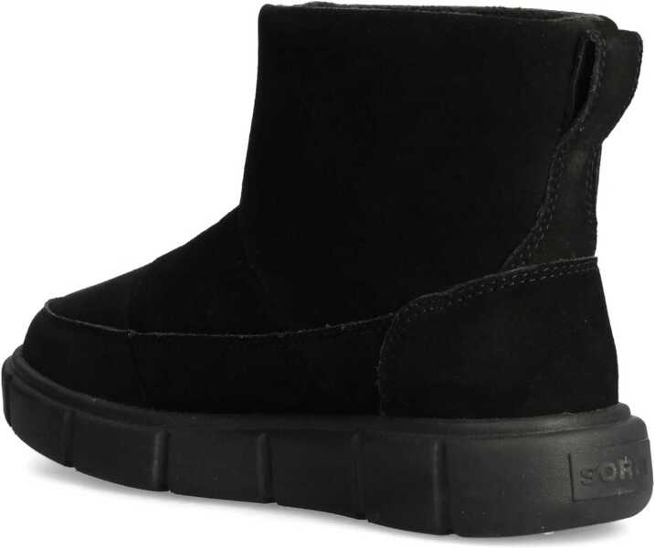 Bocanci de iarna SOREL Explorer III Slip-on WP Black Femei (BM 16288929) 3