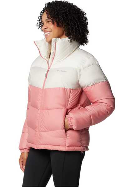 Jachete Columbia Puffect II Colorblock Jacket Pink Femei (BM 16289154) 2