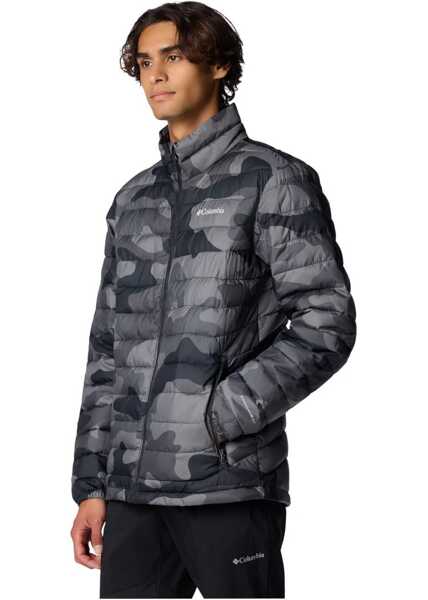 Jachete Columbia Powder Lite II Printed Jacket Black Barbati (BM 16289166) 2