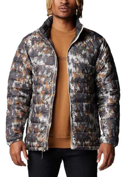 Jachete Columbia Powder Lite II Printed Jacket Grey Barbati (BM 16289169) 2