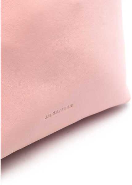 Genti de umar Jil Sander Leather Bucket Bag With Drawstring Pink Femei (BM 16289262) 4