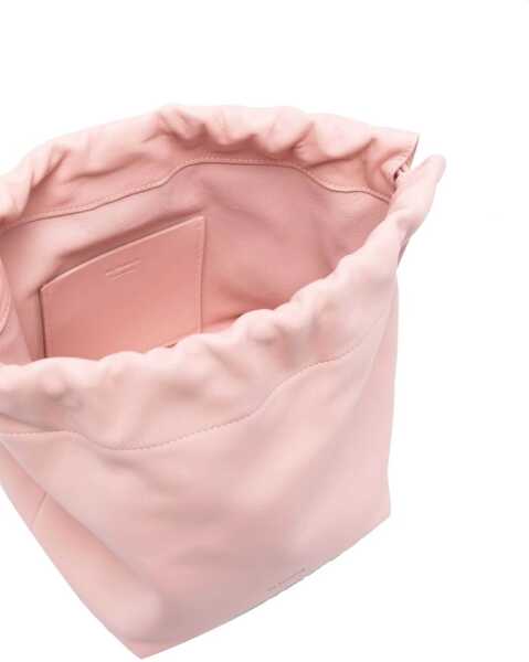 Genti de umar Jil Sander Leather Bucket Bag With Drawstring Pink Femei (BM 16289262) 5