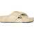 Jil Sander Criss Cross Designed Leather Sandals Beige