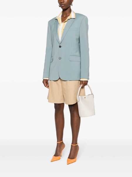 Genti de umar Longchamp Longchamp Cuir De Russie Bucket Bag WHITE Femei (BM 16289940) 2