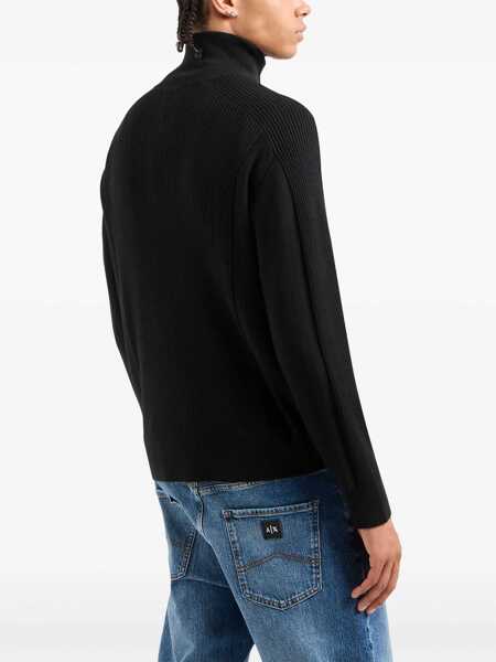 Pulovere Armani Exchange Armani Exchange Jerseys Black Barbati (BM 16293273) 4