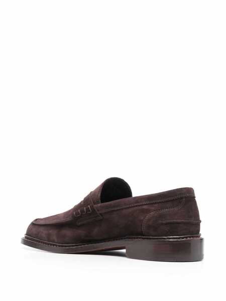 Mocasini TRICKERS TrickerS Adam Loafer Shoes BROWN Barbati (BM 16293843) 3