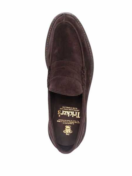 Mocasini TRICKERS TrickerS Adam Loafer Shoes BROWN Barbati (BM 16293843) 4