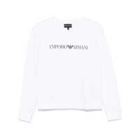 Pulovere Emporio Armani Logo Cotton Sweatshirt Femei