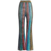 Pantaloni scurti Missoni Flared Leg Striped Trousers Femei