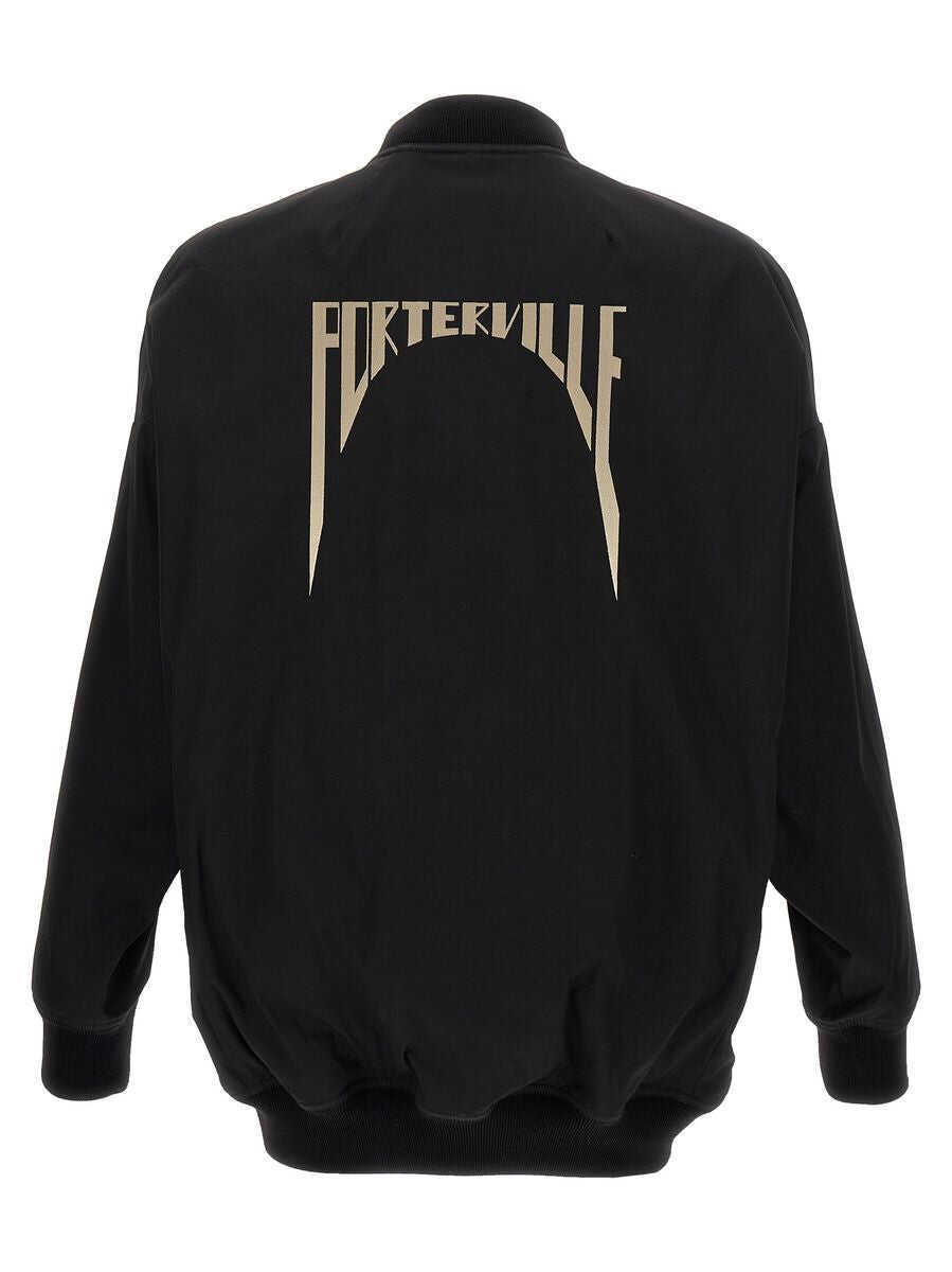 Geci Rick Owens Rick Owens Jumbo Peter Flight Jacket Black Barbati (BM 16299300) 2