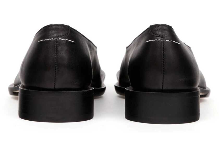 Sandale MM6 Maison Margiela Leather Ballerina BLACK Femei (BM 16301106) 3