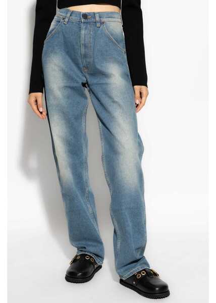 Blugi drepti Vivienne Westwood Jeans Baggy BLUE Femei (BM 16301121) 3