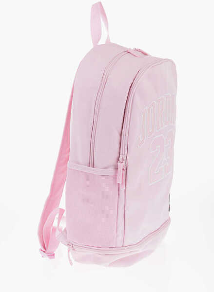 Rucsacuri Nike Air Jordan Solid Color Backpack With Embroidered Logo Pink Femei (BM 16301361) 2